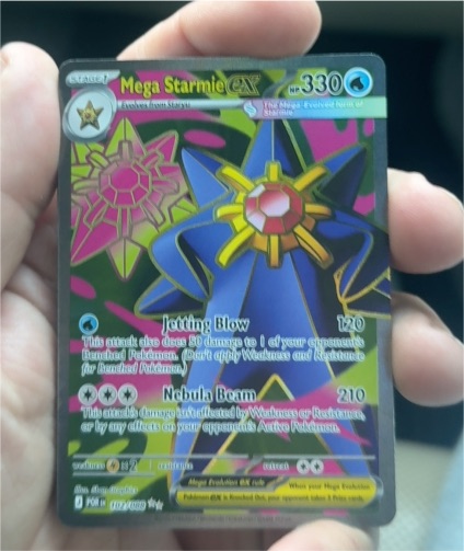 2026 Pokémon Mega Starmie EX #102/088 — front