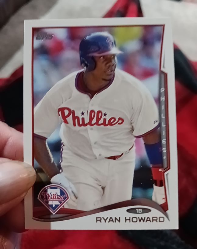 2014 Topps #105 Ryan Howard — front
