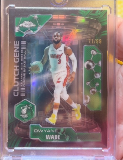 2025 Topps Chrome #CG-21 Dwyane Wade Clutch Gene — front