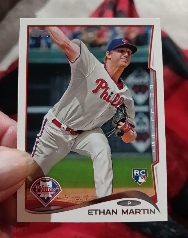 2014 Topps #90 Ethan Martin — front