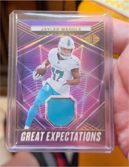 2023 Panini Illusions #GE-JWA Jaylen Waddle — front
