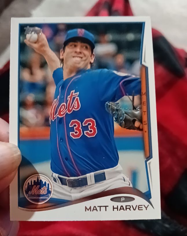 2014 Topps #33 Matt Harvey — front