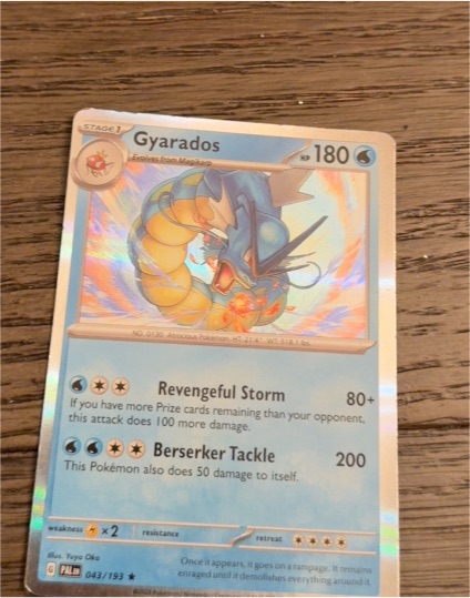 2023 Pokémon SV02: Paldea Evolved #043 Gyarados — front