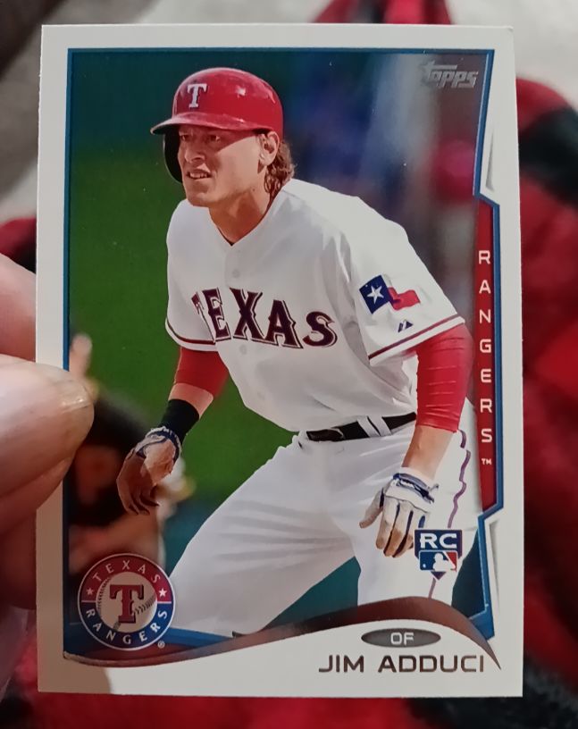2014 Topps #52 Jim Adduci — front