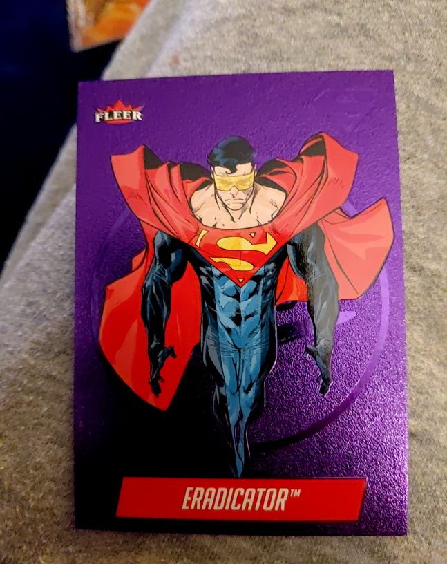2025 Fleer Brilliants Superman #68 Eradicator — front