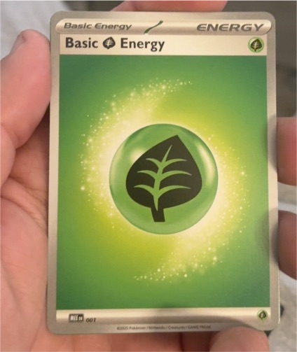 2023 Pokémon #001 Basic Grass Energy — front