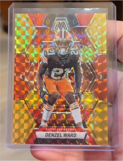 2023 Panini Mosaic #52 Denzel Ward — front