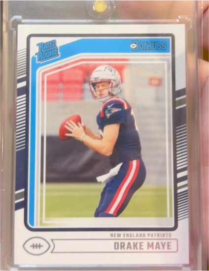 2024 Panini Donruss #379 Drake Maye — front