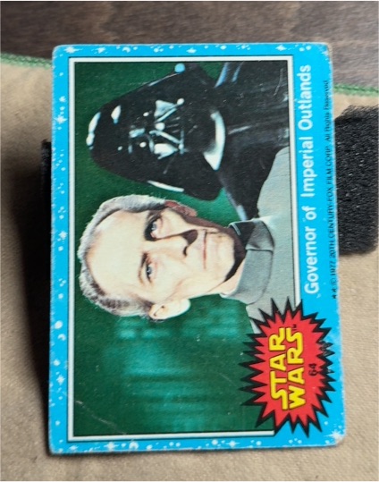 1977 Topps Star Wars #64 Governor of Imperial Outlands — front