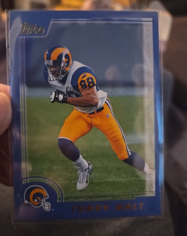 2000 Topps #144 Torry Holt — front