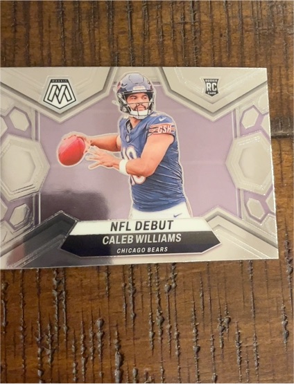 2024 Panini Mosaic #289 Caleb Williams NFL Debut — front