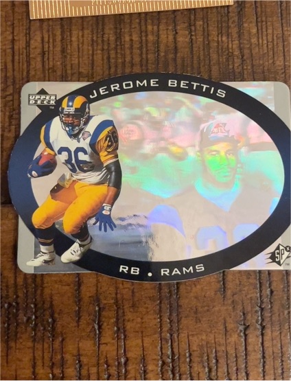 1996 Upper Deck SPx #48 Jerome Bettis — front
