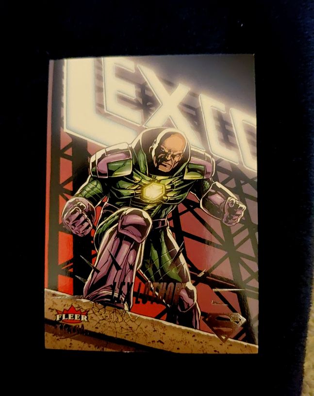 2026 Fleer Ultra Superman #72 Lex Luthor — front