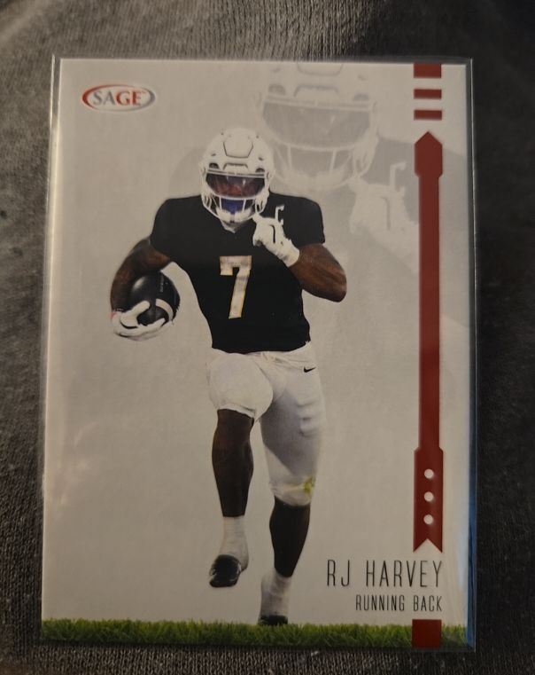 2025 Sage High Series #127 RJ Harvey — front