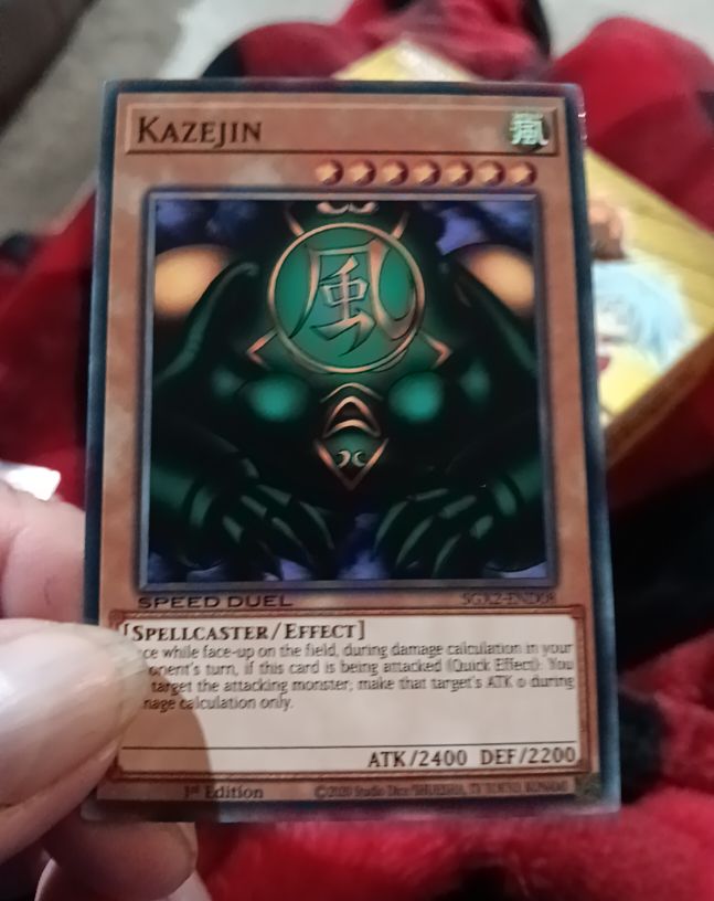 Yu-Gi-Oh! MRD-026 Kazejin — front