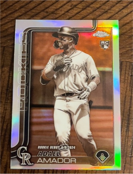 2025 Topps Chrome Update #USC143 Adael Amador — front