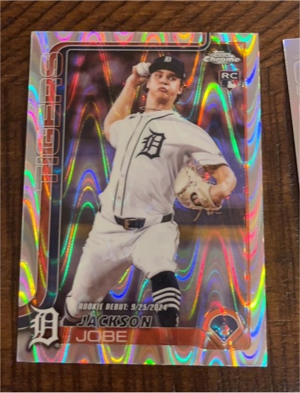 2025 Topps Chrome #249 Jackson Jobe — front