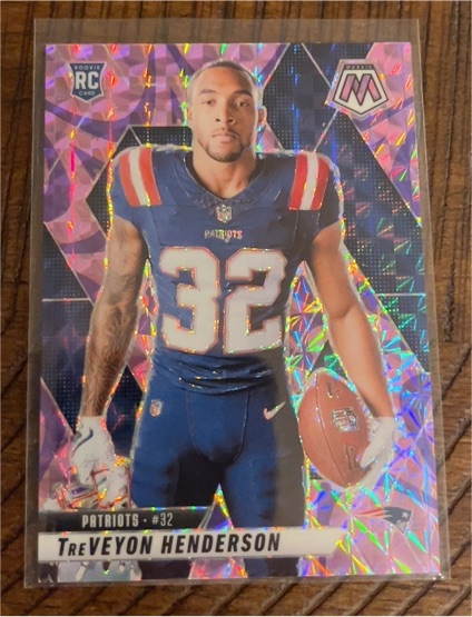 2025 Panini Mosaic #278 TreVeyon Henderson — front