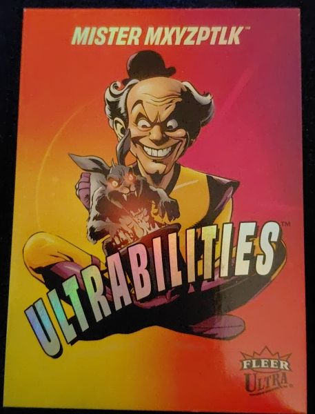 2026 Fleer Ultra Superman Ultrabilities #UB-30 Mister Mxyzptlk — front