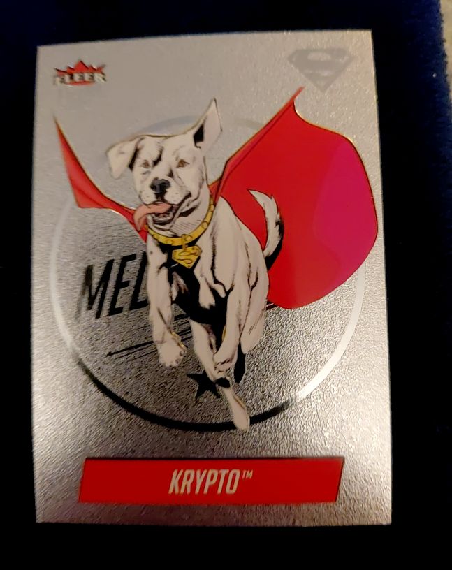 2025 Fleer Ultra Medallions #M-16 Krypto — front