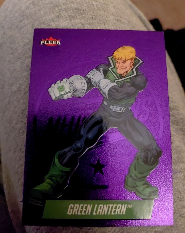 2026 Fleer Ultra Superman Medallion #M-43 Green Lantern — front