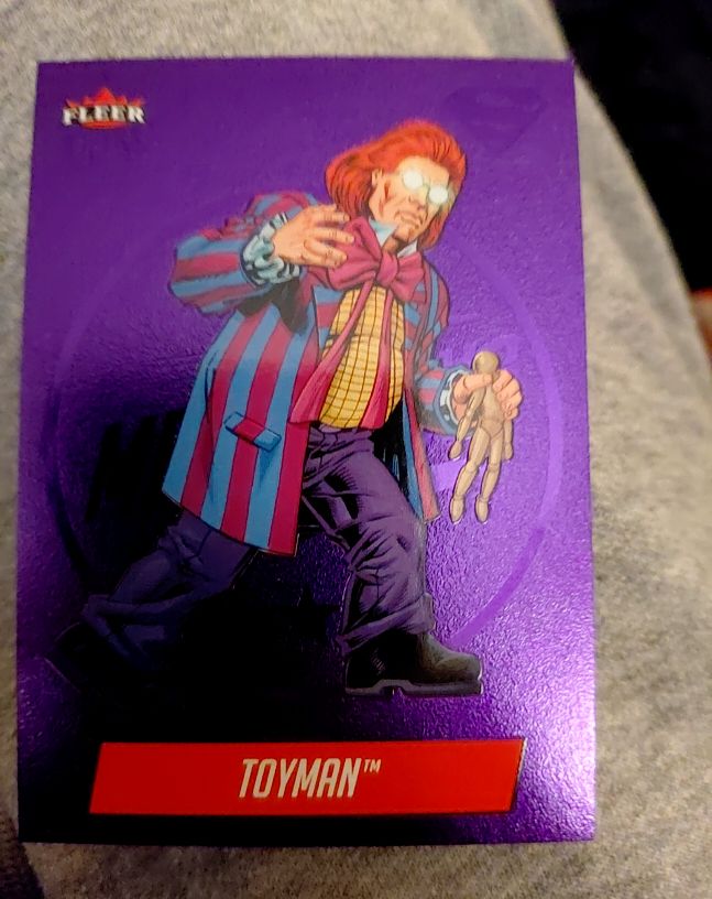 2026 Fleer Ultra Superman #M-40 Toyman — front