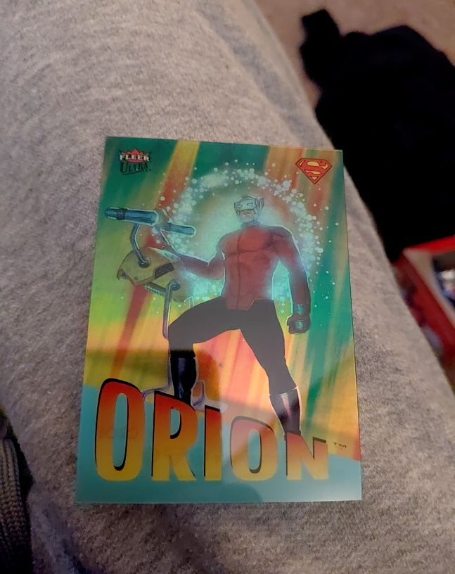 2026 Fleer Ultra Superman 1995 Retro #R-27 Orion — front