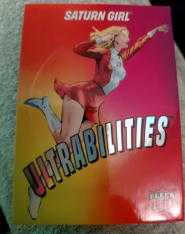 2025 Fleer Ultra Superman Ultrabilities #27 Saturn Girl — front