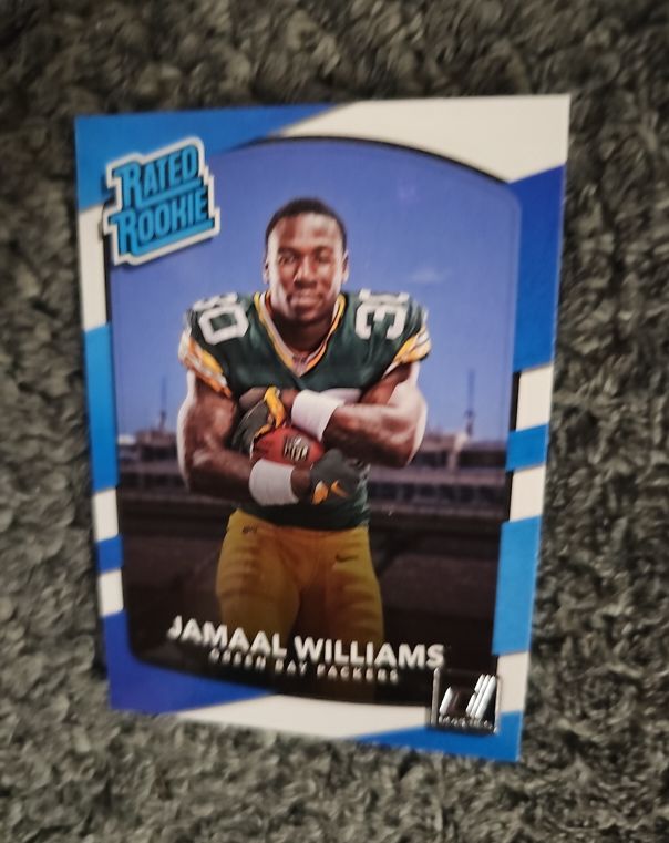 2017 Panini Donruss #317 Jamaal Williams — front