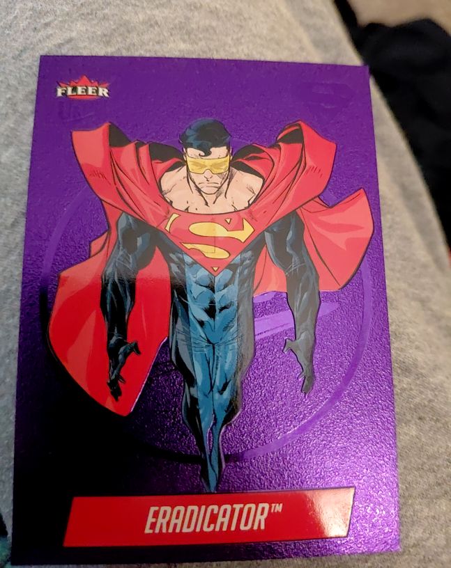 2025 Fleer Brilliants Superman #68 Eradicator — front