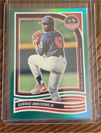 2024 Panini Stars and Stripes #109 Eldridge Armstrong III — front