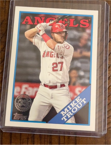 2023 Topps Series 2 - 1988 Topps Baseball #2T88-27 Mike Trout — front