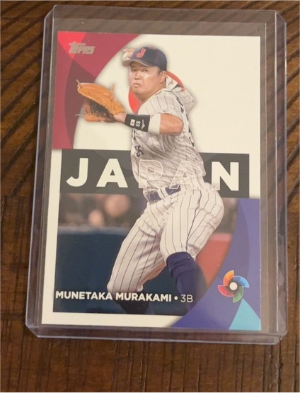 2023 Topps Series 2 #WBC-60 Munetaka Murakami — front