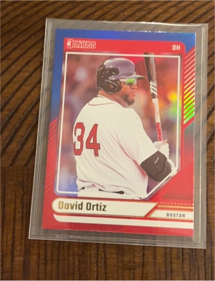 2024 Donruss Red and Blue #47 David Ortiz — front