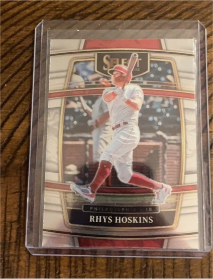 2022 Panini Select #42 Rhys Hoskins — front