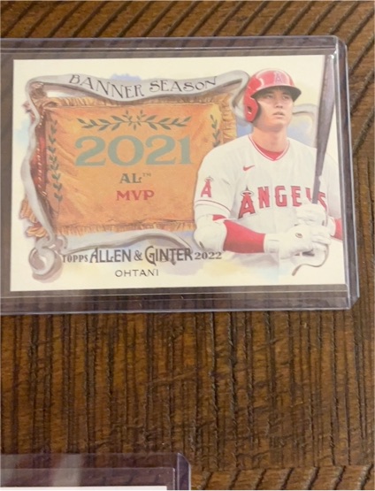 2022 Topps Allen & Ginter #BS-5 Shohei Ohtani — front