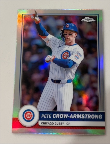 2026 Topps Chrome #66 Pete Crow-Armstrong — front