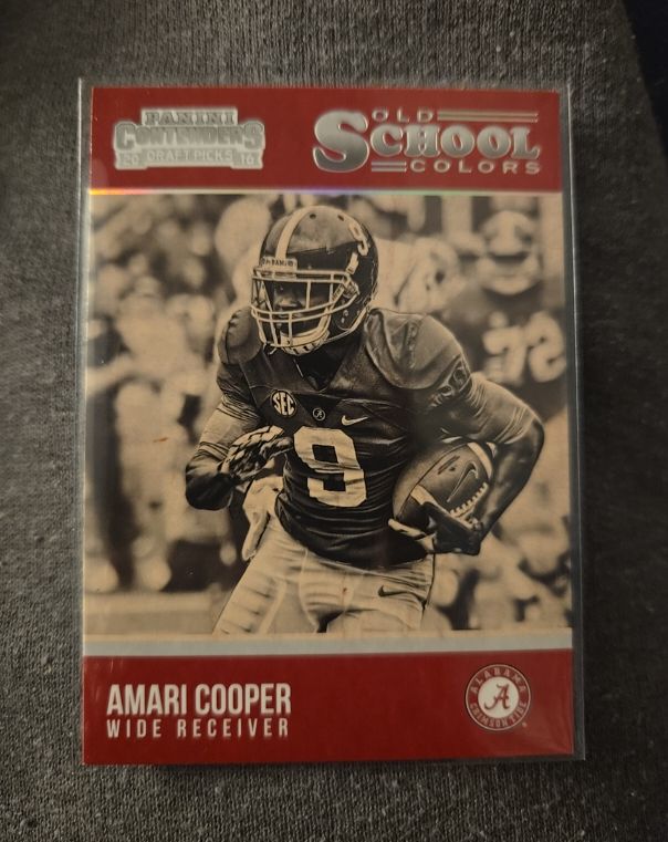 2016 Panini Contenders Draft Picks #4 Amari Cooper — front