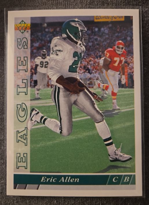 1993 Upper Deck #257 Eric Allen — front