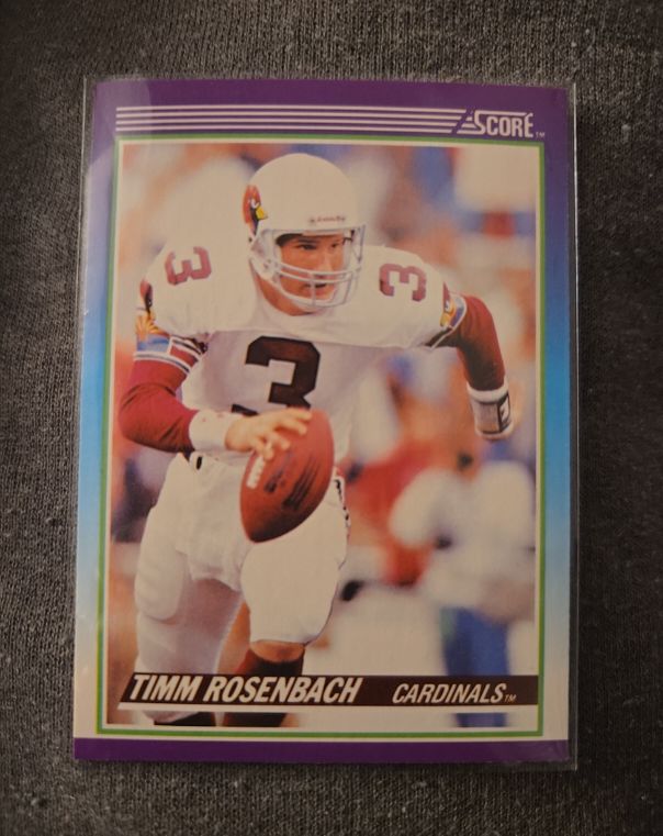 1990 Score #163 Timm Rosenbach — front
