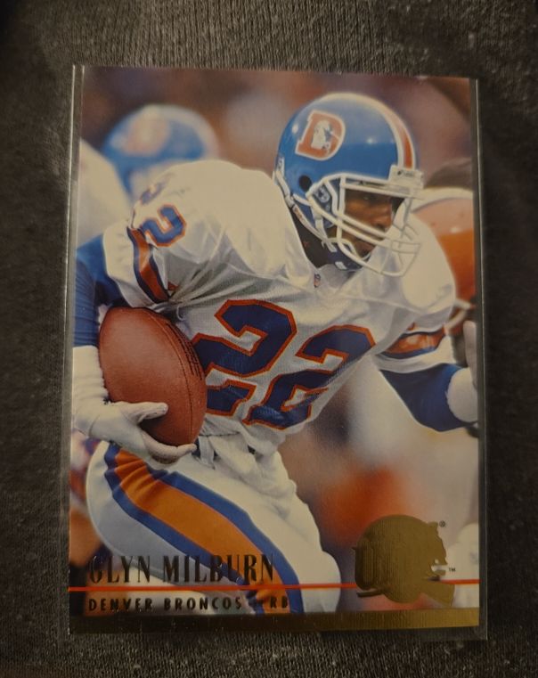 1995 Pinnacle #165 Glyn Milburn — front
