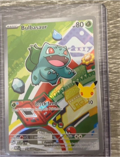 2026 Pokémon #037 Bulbasaur — front