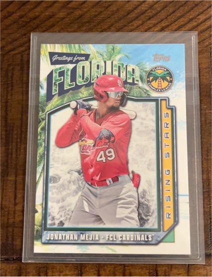 2024 Topps Pro Debut Complex League Rising Stars #CLRS-12 Jonathan Mejia — front