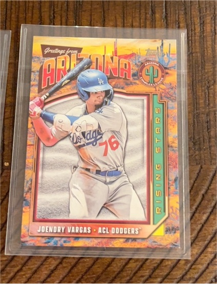 2024 Topps Pro Debut #CLRS-18 Joendry Vargas Greetings from Arizona — front