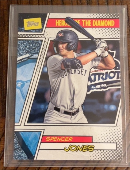 2024 Topps Pro Debut Heroes of the Diamond #HOTD-9 Spencer Jones — front