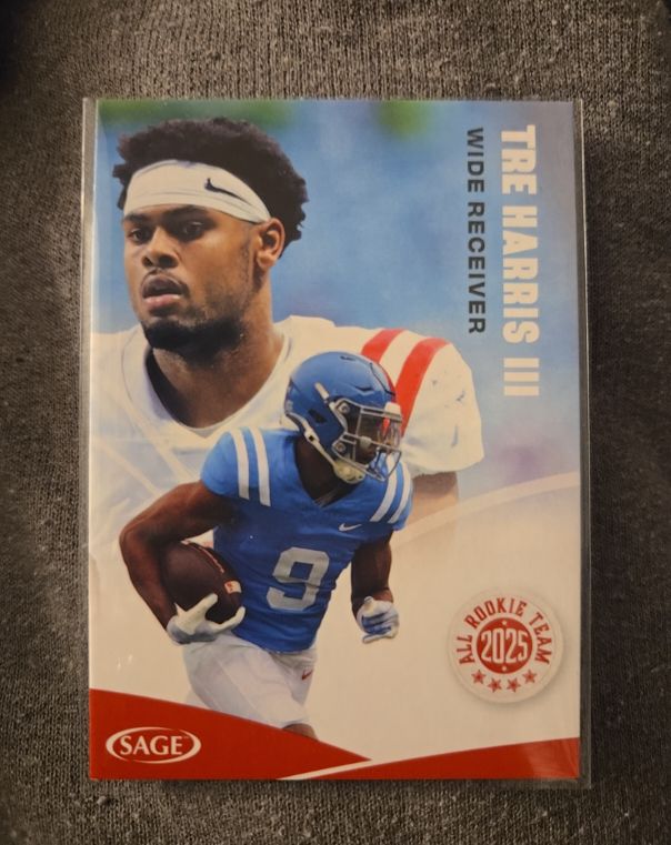2025 Sage High Series #158 Tre Harris III — front