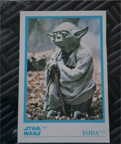 1984 Kellogg's Star Wars #6 Yoda — front