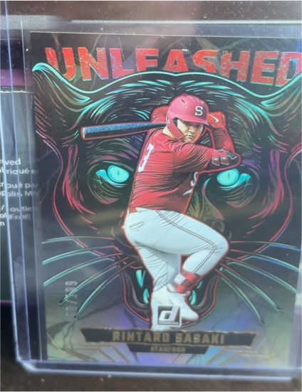 2025 Donruss Baseball #6 Rintaro Sasaki Unleashed — front