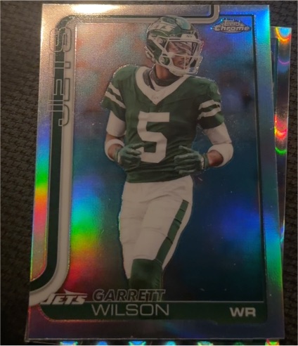 2025 Topps Chrome #235 Garrett Wilson — front