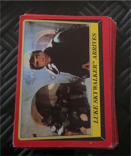 1983 Topps Star Wars Return of the Jedi #33 Luke Skywalker Arrives — front